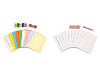 Rahmen für Fotos und Bilder mit Stift, Set 10 Stk.