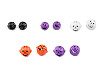 Rolnička tekvica halloween Ø30, 40 mm