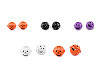 Rolnička tekvica halloween Ø30, 40 mm