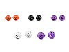 Dzwoneczki Ø30, 40 mm dynie halloween