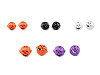 Calabaza de Halloween con cascabeles Ø30, 40 mm