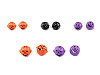 Calabaza de Halloween con cascabeles Ø30, 40 mm