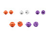 Calabaza de Halloween con cascabeles Ø30, 40 mm