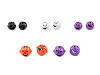 Rolnička tekvica halloween Ø30, 40 mm