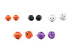 Dzwoneczki Ø30, 40 mm dynie halloween