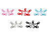 Plastic Lobster Clasp Carabiner, pulling hole 17 mm