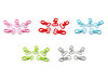 Plastic Lobster Clasp Carabiner, pulling hole 17 mm