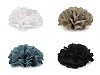 Fleur en tissu à coudre ou à coller, Ø 10 cm