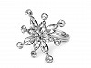 Napkin Ring Snowflake with Rhinestones