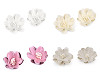 Floare textila de lipit pe Ø5 cm