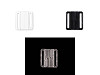 Plastic Swimwear Fastener Buckle / Bikini Bra Clip, width 32 mm