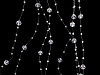 Beaded Garland / Beads on nylon string