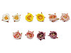 Artificial Buttercup Flower Head Ø6 cm