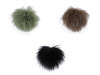 Помпон от косъм с халка Ø8 см