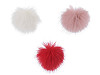 Krzneni pompon s petljom Ø 8 cm