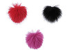 Помпон от косъм с халка Ø8 см