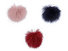 Γούνινο πομ πομ με θηλιά Ø8 cm