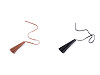Imitation Leather Tassel 10 cm