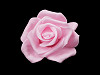 Rosa de espuma decorativa Ø7-8 cm