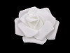 Rose en mousse décorative, Ø 7-8 cm