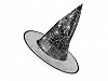 Carnival / Party Witch Hat - Web, Skull, Bat