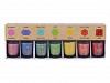 Scented Chakra Candle in Glass, set of 7 pcs
