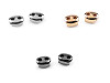 Metal Cord Stoppers 15x18 mm