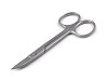Stainless Steel Nail Scissors, straight, curved