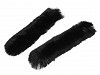 Snap-on Fur Cuffs width 8 cm 