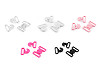 Plastic Swimwear Fastener Buckle / Bikini Bra Clip, width 17 mm 