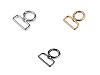 Metal Round Swivel Clasp / Carabiner, fits 32 mm strap