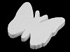 Mariposa de espuma de poliestireno 12,5x13 cm 