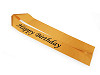 Esarfa satinata Happy Birthday , latime 9,5 cm