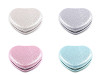 Cosmetic Mirror Heart, Metallic