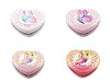 Cosmetic Mirror, Heart with Butterfly