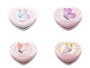 Cosmetic Mirror, Heart with Butterfly