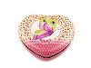 Cosmetic Mirror, Heart with Butterfly