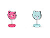 Cosmetic Table Mirror, Cat