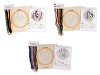 Kit de bordado con motivo preimpreso, plantas, hierba