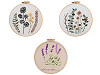 Kit de broderie avec un motif pré-imprimé, Plantes, Herbe