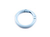 O-ring a molla, clip a molla / portachiavi rotondi, verniciati, dimensioni: Ø 25 mm