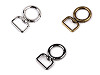 Anilla metálica giratoria, compatible con correas de 19 mm
