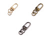 Metal Lobster Claw Clasps / Swivel Snap Hook with Key Ring, fits 9 mm strap