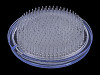 Socle circulaire en plastique transparent pour compositions florales, Ø 7,5 cm
