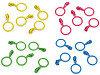 Slider for Nylon / Spiral Zippers No 3 with colored ring