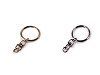 Portachiavi con anello girevole, dimensioni: Ø 23 mm