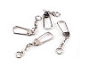 Metal Carabiner / Clasp with Chain