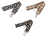 Manici per borsa / tracolla per borsa, con ganci, larghezza: 3,8 cm