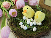 Velikonoční dekorace kačenka, kuřátko (1 ks)