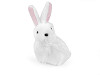 Easter Plush Bunny for Wreaths of Flower Pots
